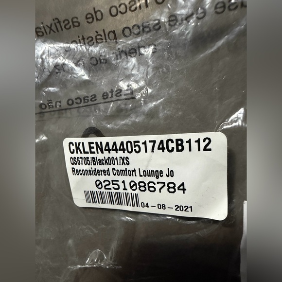 Calvin Klein NWT Women’s Reconsidered Comfort Lounge Joggers In Size XS, Black - Picture 16 of 16